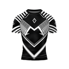 Rashguard Apex V1 Bianca Fronte