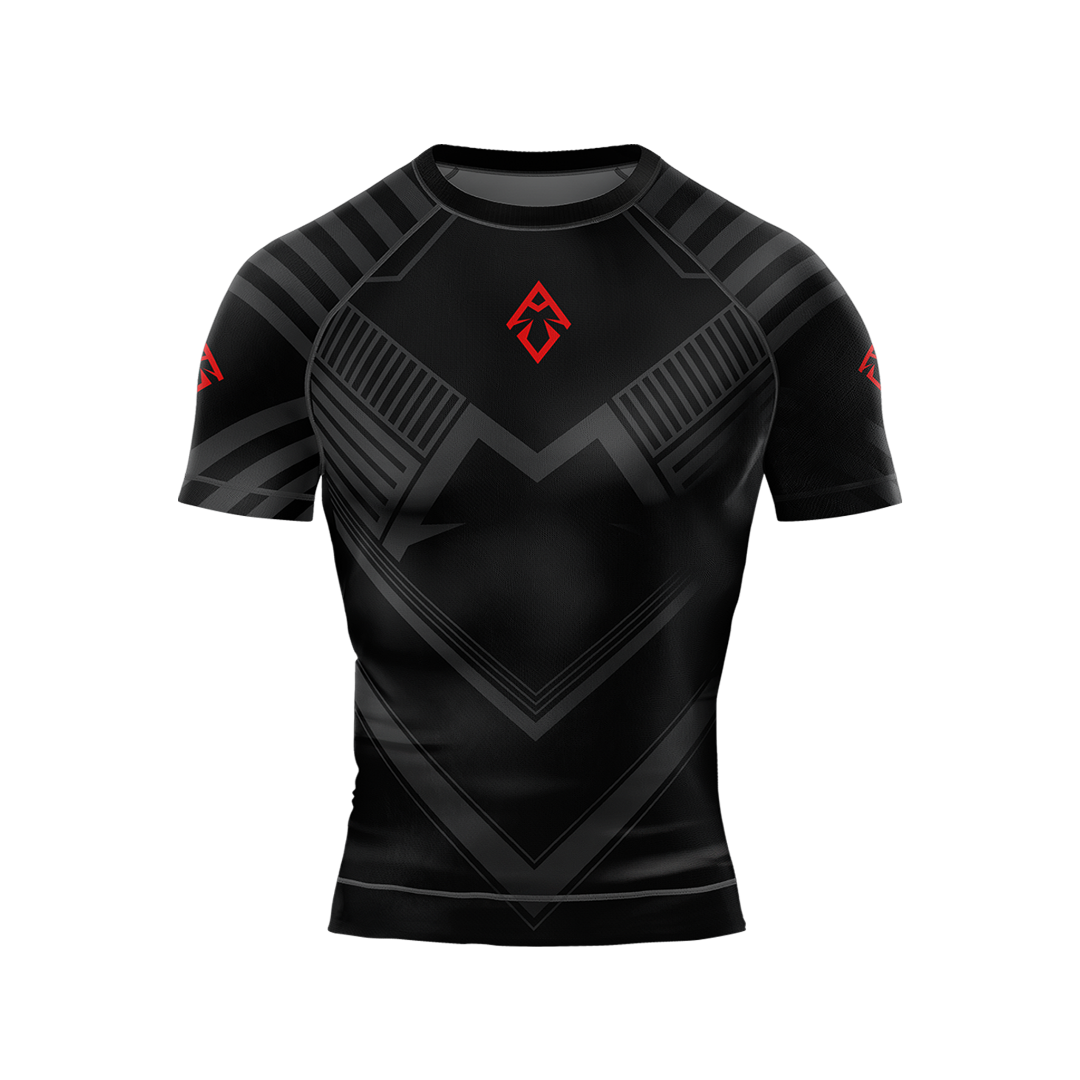 Rashguard Apex V1 Nera Fronte