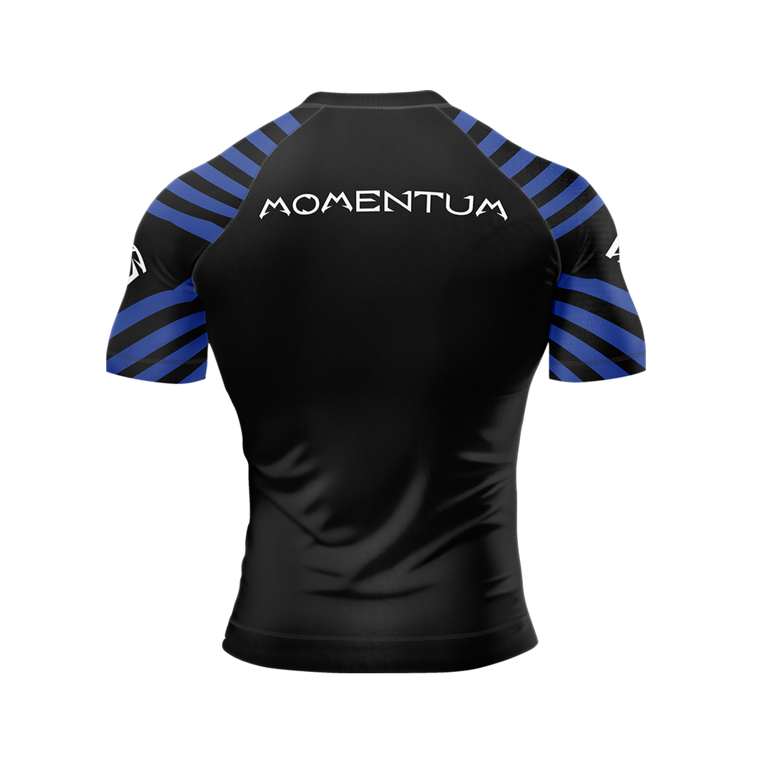 Rashguard Apex V1  Blu Retro