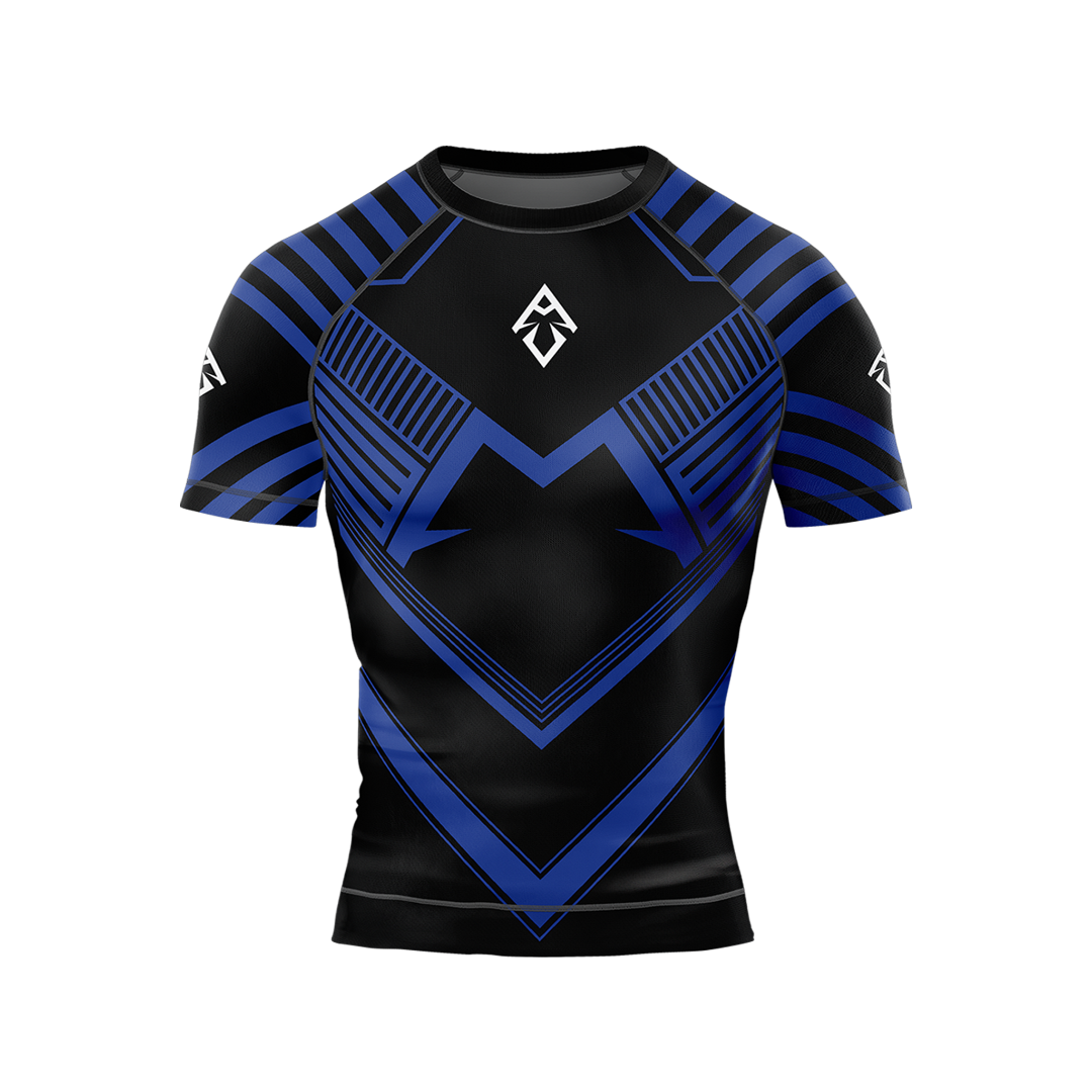 Rashguard Apex V1 Blu Fronte