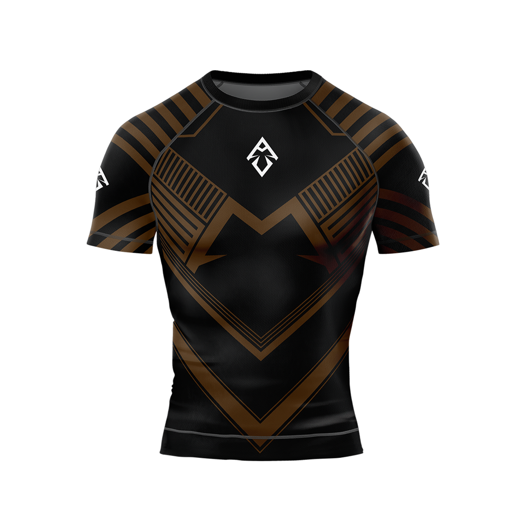 Rashguard Apex V1 Marrone Fronte