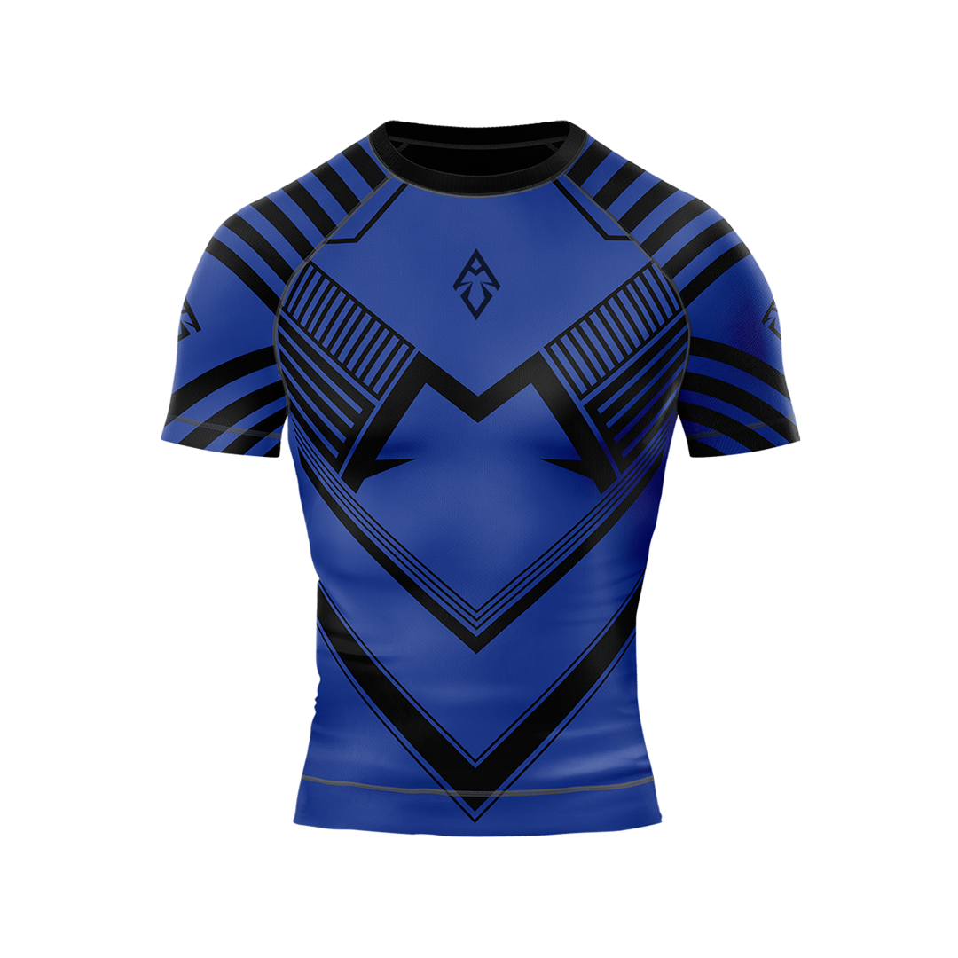 Rashguard Apex V2 Blu Fronte