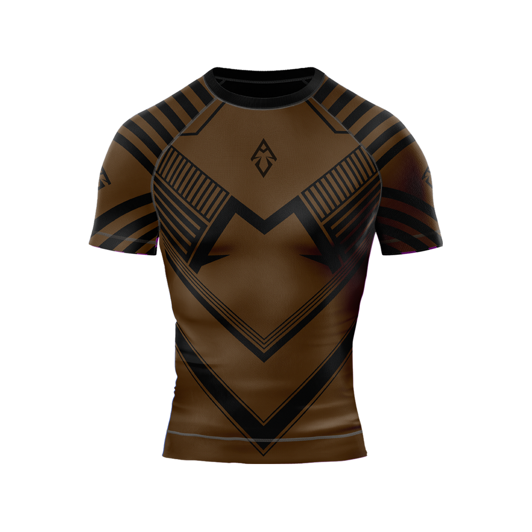 Rashguard Apex V2 Marrone Fronte