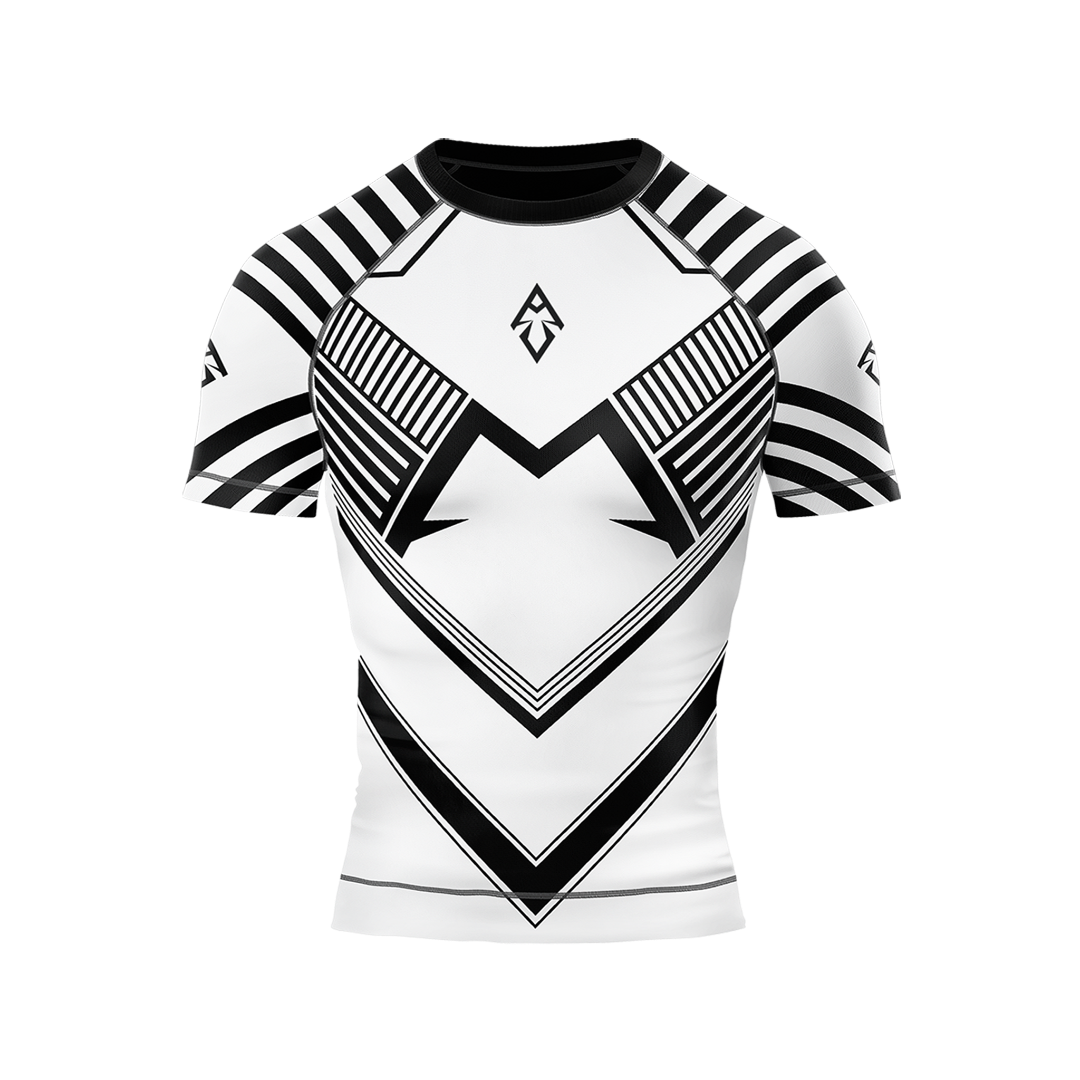 Rashguard Apex V2 Bianca Fronte