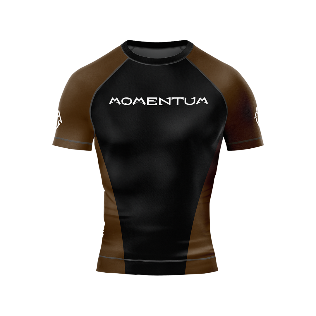 Rashguard Eternal V1 Marrone Fronte