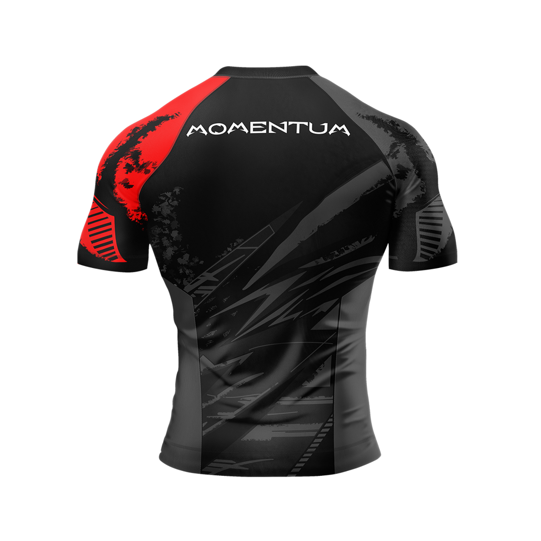 Rashguard Vortex Black Retro