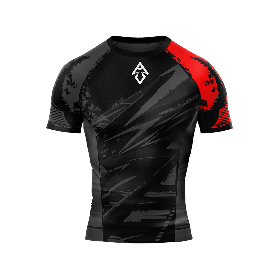 Rashguard Vortex Black Fronte
