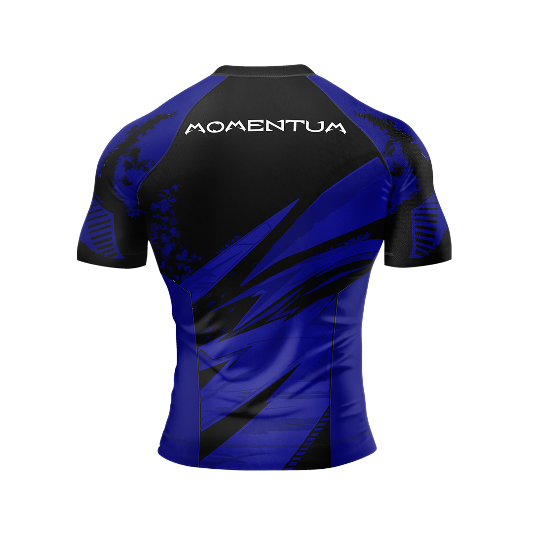Rashguard Vortex Blu Retro