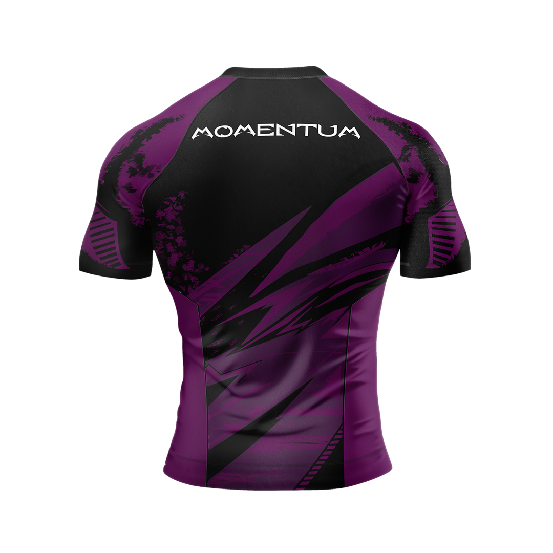 Rashguard Vortex Viola Retro
