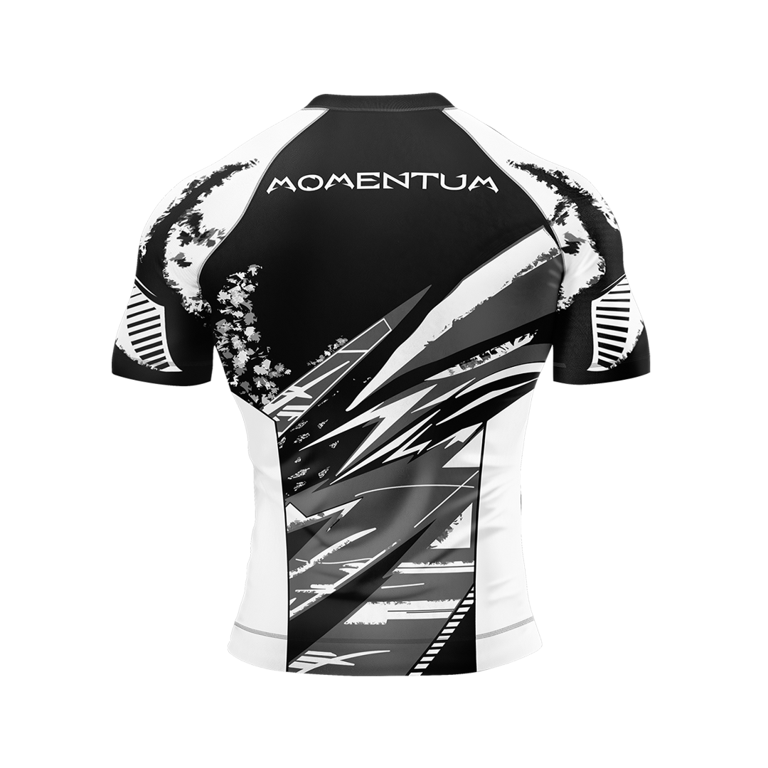 Rashguard Vortex Bianca Retro